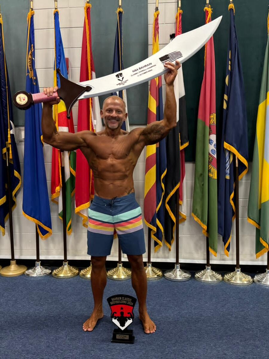 Łukasz Sułek — I miejsce Men's Physique, Mistrzostwa Bahrajnu NSA 2024