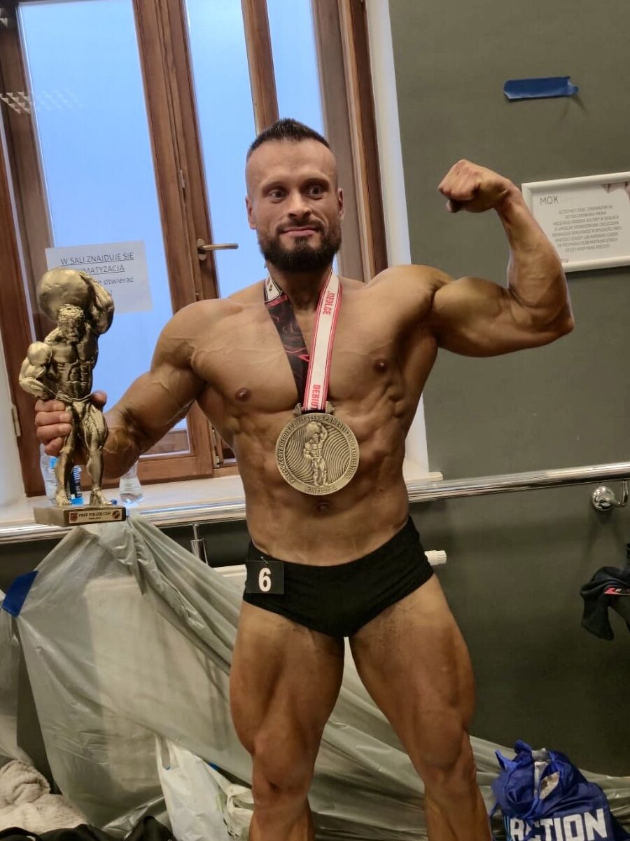 Adam Mówiński — I miejsce Classic Physique do 180 cm, PBFF Siedlce